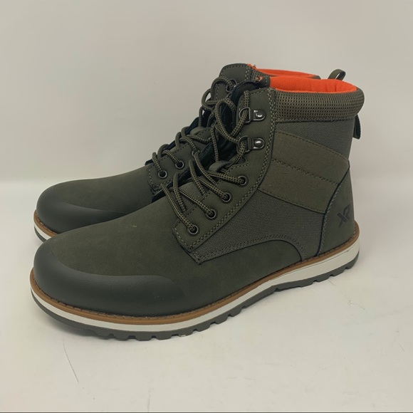 Brand New XRAY Maison Lace-Up Boot Olive XRW1523 main image 8